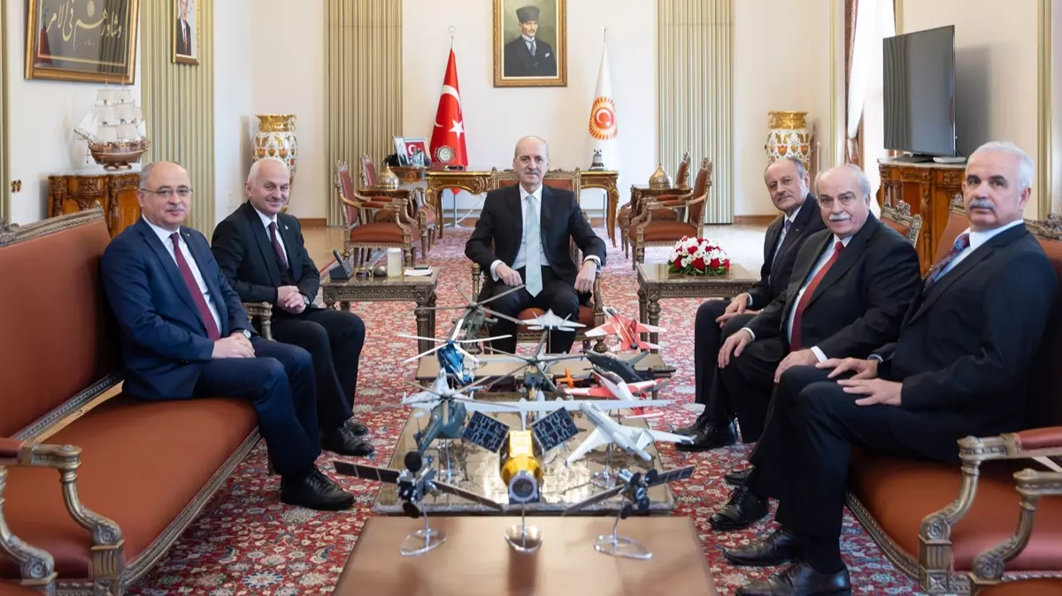 TBMM Başkanı Numan Kurtulmuş Türkiye'nin Havacılık Atılımlarını Değerlendirdi!